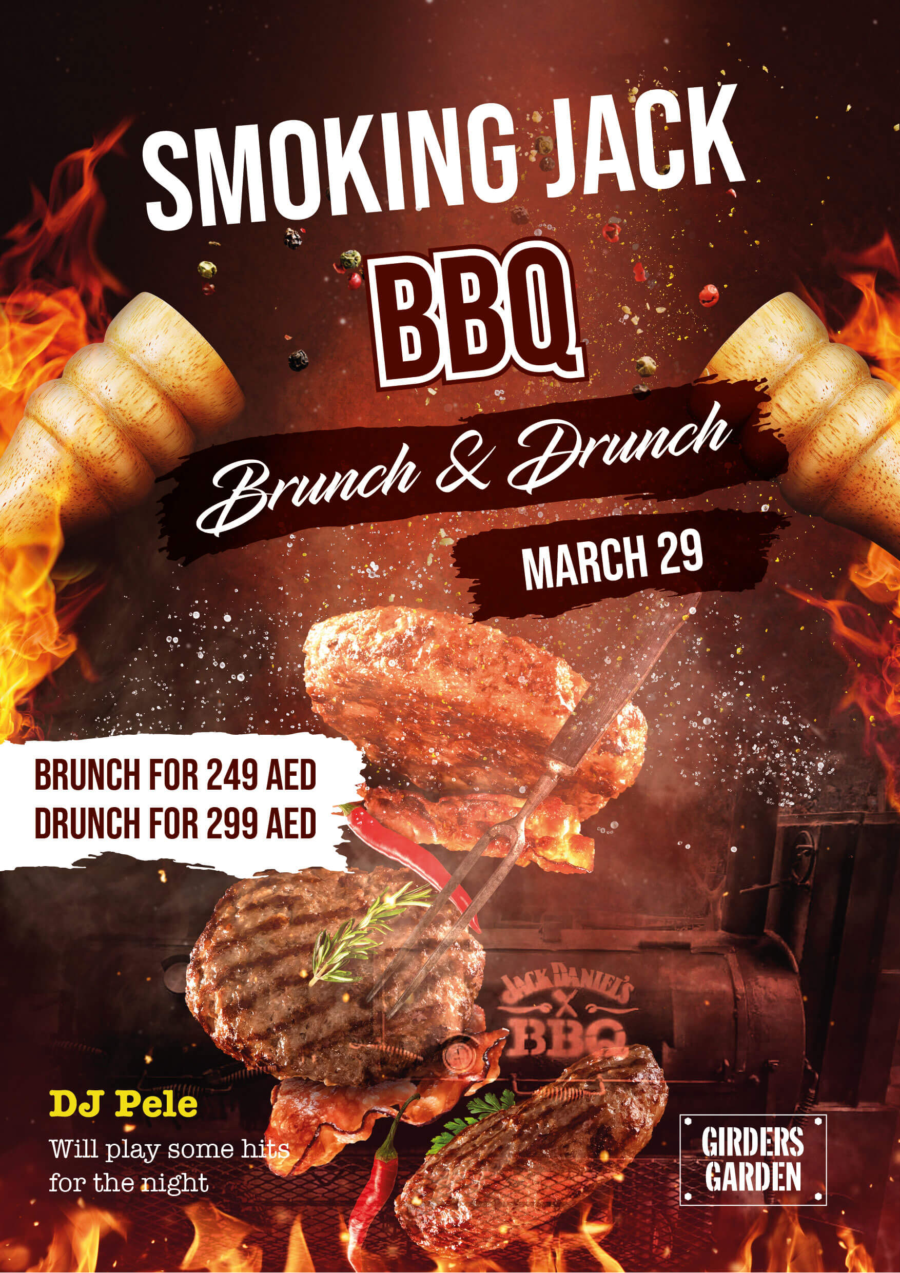 Smoking-Jack-BBQ-Brunch-amp-غداءومشروبات
