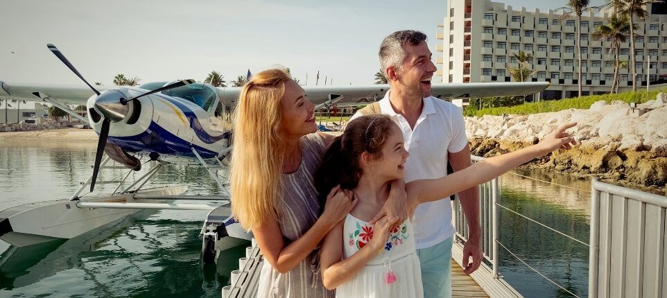عائلةفيطائرةمائية
