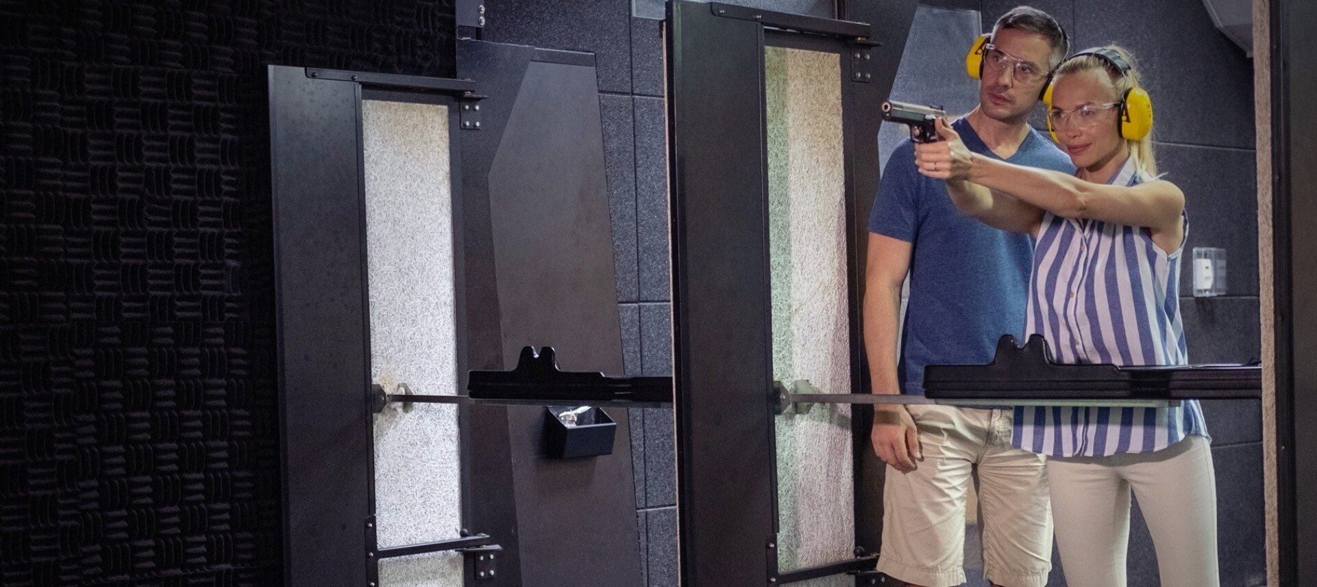 زوجانفيميدانالرماية