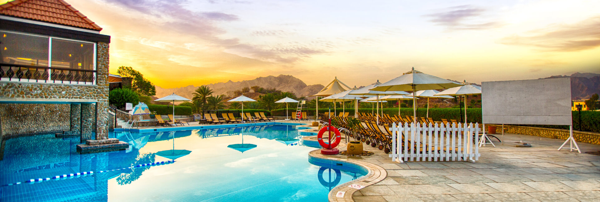 JA Hatta Fort Hotel - Gazebo Pool.3.jpg
